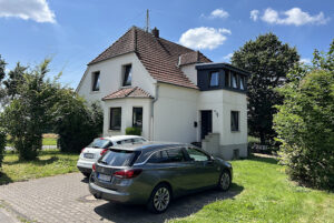 Das Haus klaecks an der Gerhard-Haupmann Strasse